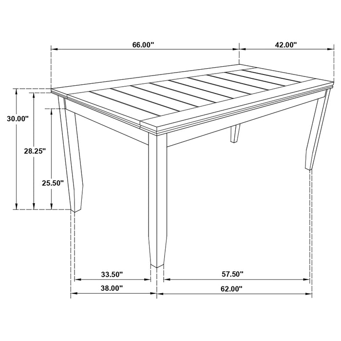 Dalila Dining Tables - National Warehouse Furniture (Buffalo, NY)