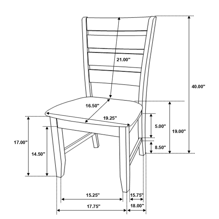 Dalila Side Chairs - National Warehouse Furniture (Buffalo, NY)