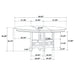 Lavon 5 Pc Counter Height Dining Sets - National Warehouse Furniture (Buffalo, NY)