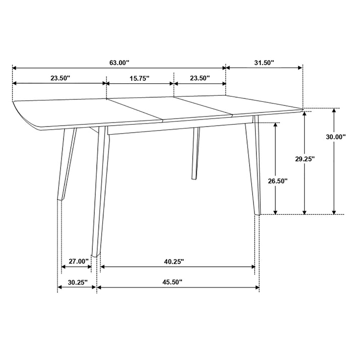 Alfredo Dining Sets - National Warehouse Furniture (Buffalo, NY)