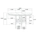 Lavon 5 Pc Dining Sets - National Warehouse Furniture (Buffalo, NY)