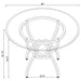 Aviano 5 Pc Dining Set - National Warehouse Furniture (Buffalo, NY)