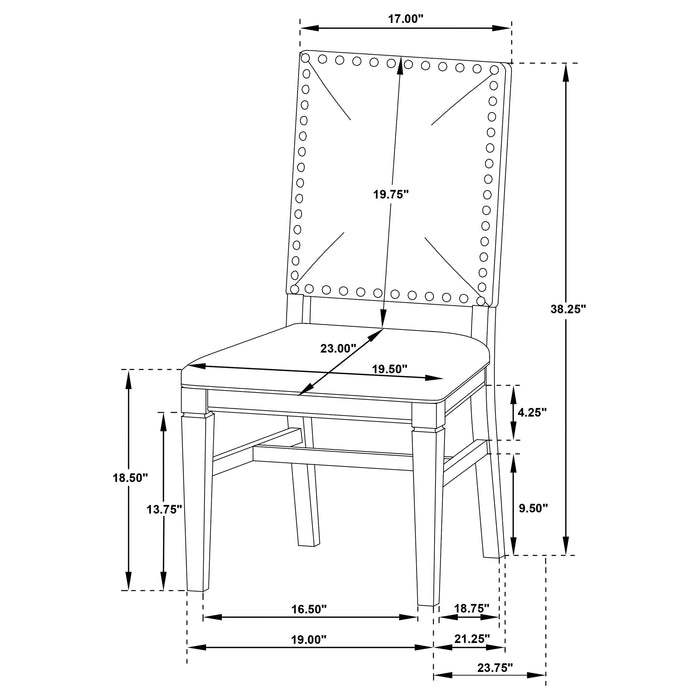 Middleton Side Chairs - National Warehouse Furniture (Buffalo, NY)