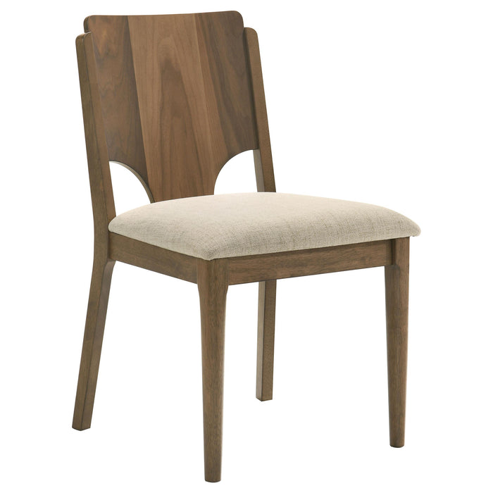 Crestmore 5-piece 46-inch Round Wood Dining Table Set Walnut - National Warehouse Furniture (Buffalo, NY)