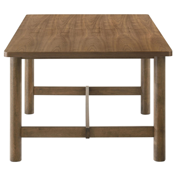 Crestmore 71-inch Rectangular Wood Dining Table Walnut - National Warehouse Furniture (Buffalo, NY)