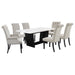 Sherry Rectangular Marble Top Dining Table set - National Warehouse Furniture (Buffalo, NY)