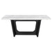 Sherry Rectangular Marble Top Dining Table set - National Warehouse Furniture (Buffalo, NY)