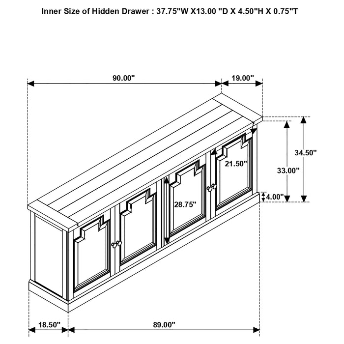 Florence Sideboards - National Warehouse Furniture (Buffalo, NY)