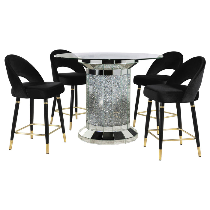 Ellie 5 Pc Counter Height Dining Sets - National Warehouse Furniture (Buffalo, NY)