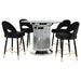 Ellie 5 Pc Counter Height Dining Sets - National Warehouse Furniture (Buffalo, NY)