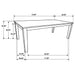 Hollis Dining Sets - National Warehouse Furniture (Buffalo, NY)