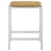 Edgeworth 3-piece Kitchen Island Counter Table Set White - National Warehouse Furniture (Buffalo, NY)