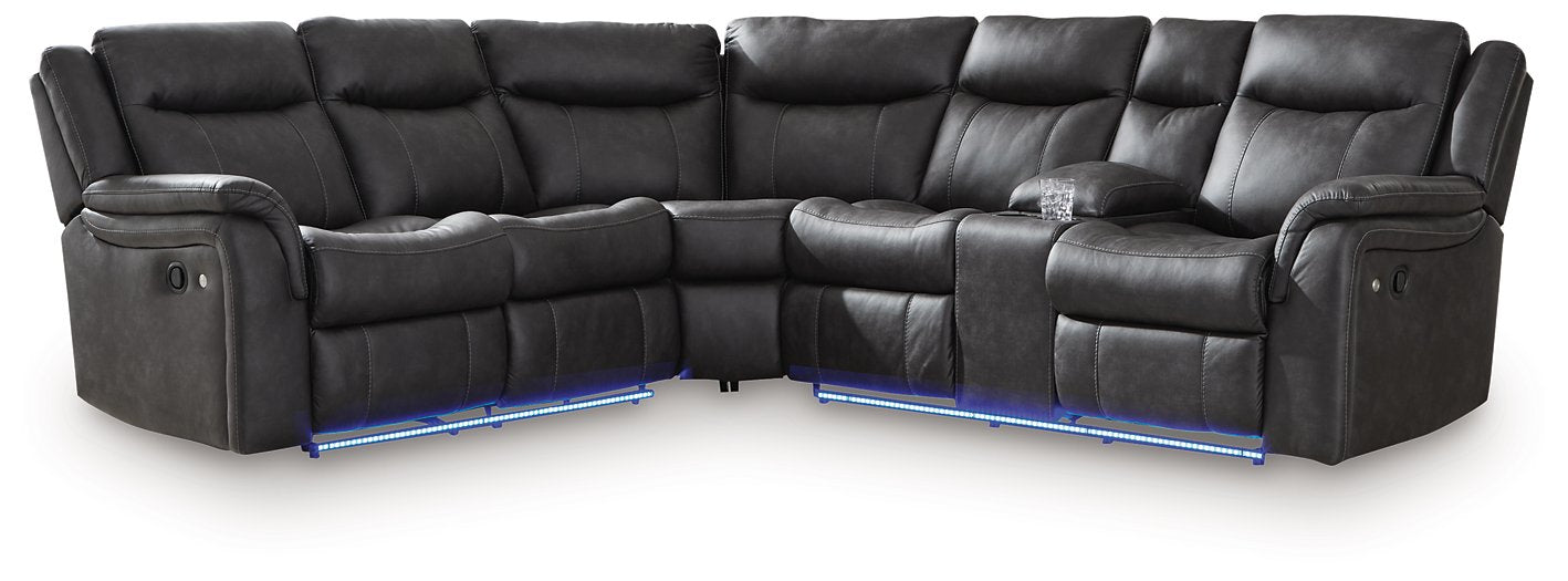 Sultan Meadow Reclining Sectional - National Warehouse Furniture (Buffalo, NY)