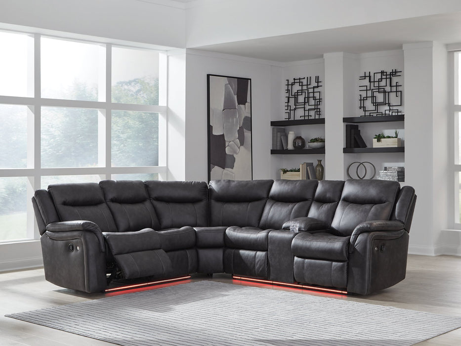 Sultan Meadow Reclining Sectional - National Warehouse Furniture (Buffalo, NY)