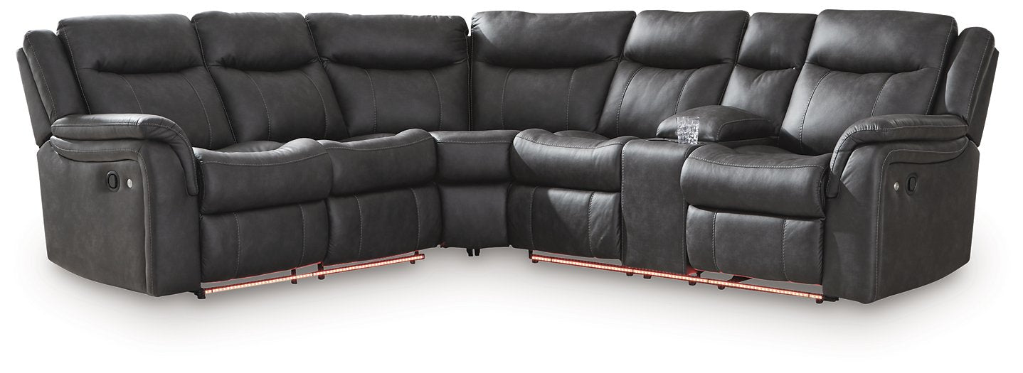 Sultan Meadow Reclining Sectional - National Warehouse Furniture (Buffalo, NY)
