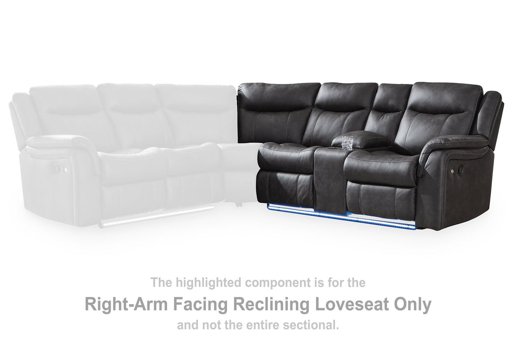 Sultan Meadow Reclining Sectional - National Warehouse Furniture (Buffalo, NY)