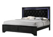 Crown Mark Micah King Panel Bed in Black B4350-K image