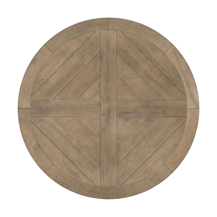 Florence 5-piece Round Dining Table Set Rustic Honey - National Warehouse Furniture (Buffalo, NY)
