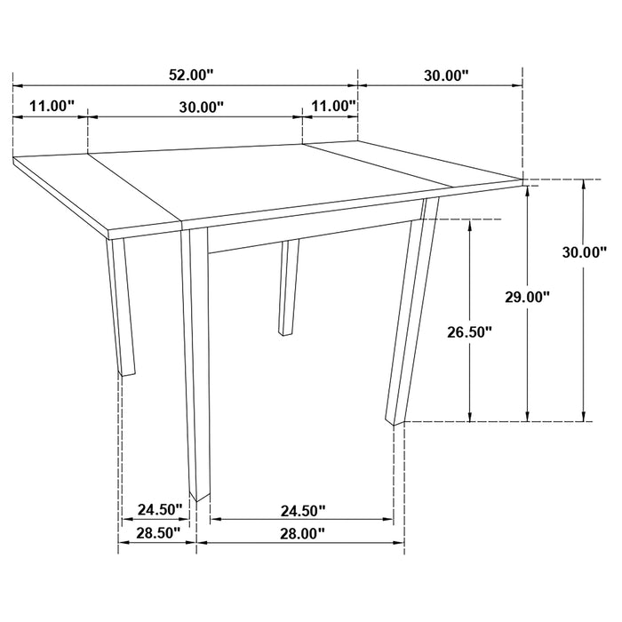 Kelso 5 Pc Dining Sets - National Warehouse Furniture (Buffalo, NY)