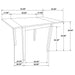 Kelso 5 Pc Dining Sets - National Warehouse Furniture (Buffalo, NY)