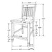 Sarasota Counter Height Dining Sets - National Warehouse Furniture (Buffalo, NY)