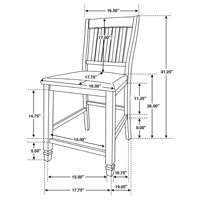 Sarasota Counter Height Dining Sets - National Warehouse Furniture (Buffalo, NY)