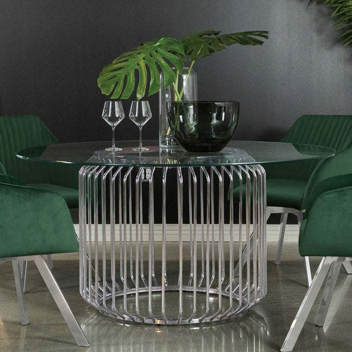 Veena Dining Tables - National Warehouse Furniture (Buffalo, NY)