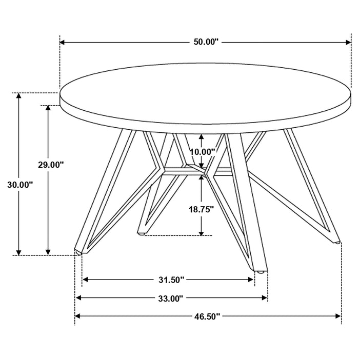Neil 5 Pc Dining Sets - National Warehouse Furniture (Buffalo, NY)