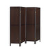 Deepika 4-panel Folding Screen Tobacco and Cappuccino - National Warehouse Furniture (Buffalo, NY)