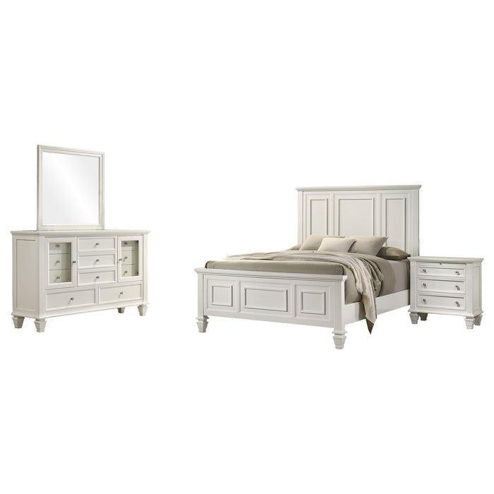 Sandy Beach 4 & 5 Piece Pc Bedroom Set Cal.King & E.King - National Warehouse Furniture (Buffalo, NY)