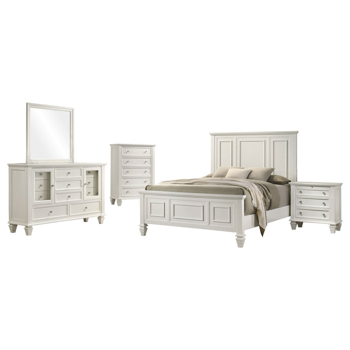 Sandy Beach 4 & 5 Piece Pc Bedroom Set Cal.King & E.King - National Warehouse Furniture (Buffalo, NY)