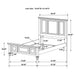 Sandy Beach California King & E.King Bed - National Warehouse Furniture (Buffalo, NY)