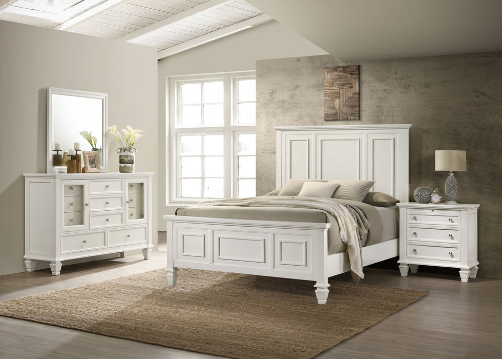 Sandy Beach 4 & 5 Piece Pc Bedroom Set Cal.King & E.King - National Warehouse Furniture (Buffalo, NY)