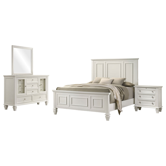 Sandy Beach 4 & 5 Piece Pc Bedroom Set Cal.King & E.King - National Warehouse Furniture (Buffalo, NY)