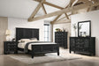Sandy Beach 4 & 5 Piece Storage Bedroom Set with Sleigh Headboard E.King, Queen, & Cal.King - National Warehouse Furniture (Buffalo, NY)