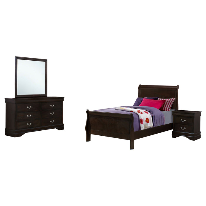 Louis Philippe 4 & 5 Piece Bedroom Sets Twin & Queen - National Warehouse Furniture (Buffalo, NY)