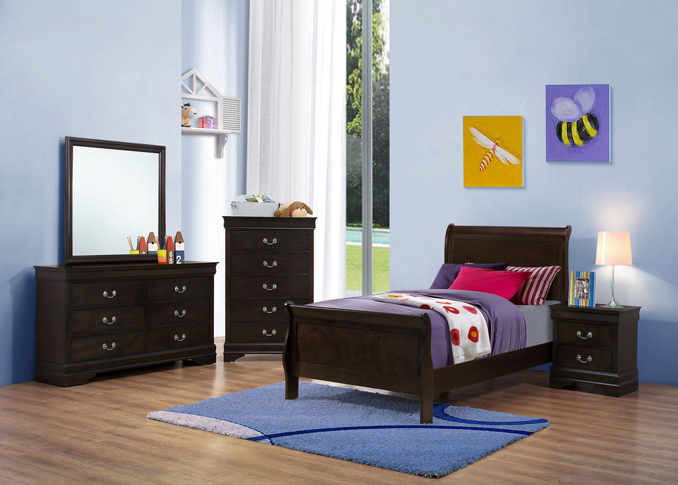 Louis Philippe 4 & 5 Piece Bedroom Sets Twin & Queen - National Warehouse Furniture (Buffalo, NY)
