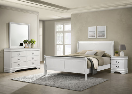 Louis Philippe 4 & 5 Piece Bedroom Set Full, Twin, King, & Queen - National Warehouse Furniture (Buffalo, NY)