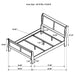 Louis Philippe Eastern King, Full, & Queen Bed - National Warehouse Furniture (Buffalo, NY)