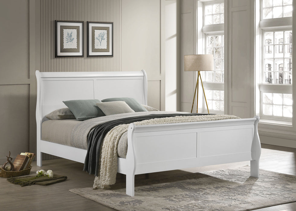 Louis Philippe Eastern King, Full, & Queen Bed - National Warehouse Furniture (Buffalo, NY)