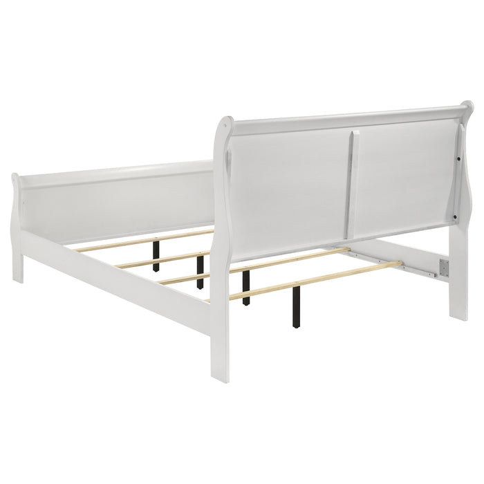 Louis Philippe Eastern King, Full, & Queen Bed - National Warehouse Furniture (Buffalo, NY)