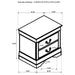 Louis Philippe 4 & 5 Piece Bedroom Sets Twin & Queen - National Warehouse Furniture (Buffalo, NY)
