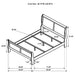 Louis Philippe Eastern King, Full, & Queen Bed - National Warehouse Furniture (Buffalo, NY)