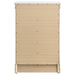 Louis Philippe 5-drawer Bedroom Chest White - National Warehouse Furniture (Buffalo, NY)