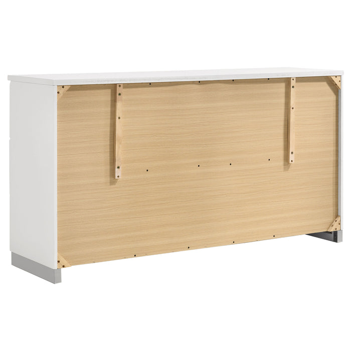 Felicity Bedroom Set White - National Warehouse Furniture (Buffalo, NY)