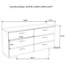 Felicity Bedroom Set White - National Warehouse Furniture (Buffalo, NY)