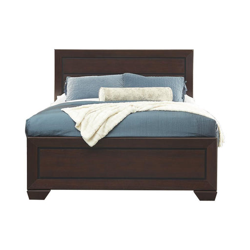 Kauffman California King, Eastren King, & Queen Panel Bed Dark Cocoa - National Warehouse Furniture (Buffalo, NY)