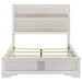 Miranda California King, E.King, Queen, Full, & Twin Bed Black & White - National Warehouse Furniture (Buffalo, NY)