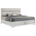Miranda California King, E.King, Queen, Full, & Twin Bed Black & White - National Warehouse Furniture (Buffalo, NY)