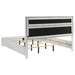 Miranda California King, E.King, Queen, Full, & Twin Bed Black & White - National Warehouse Furniture (Buffalo, NY)